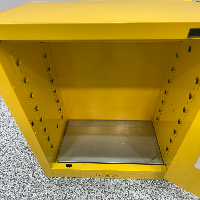 ULINE 12 Gallon Flammable Liquid Storage Cabinet image 2